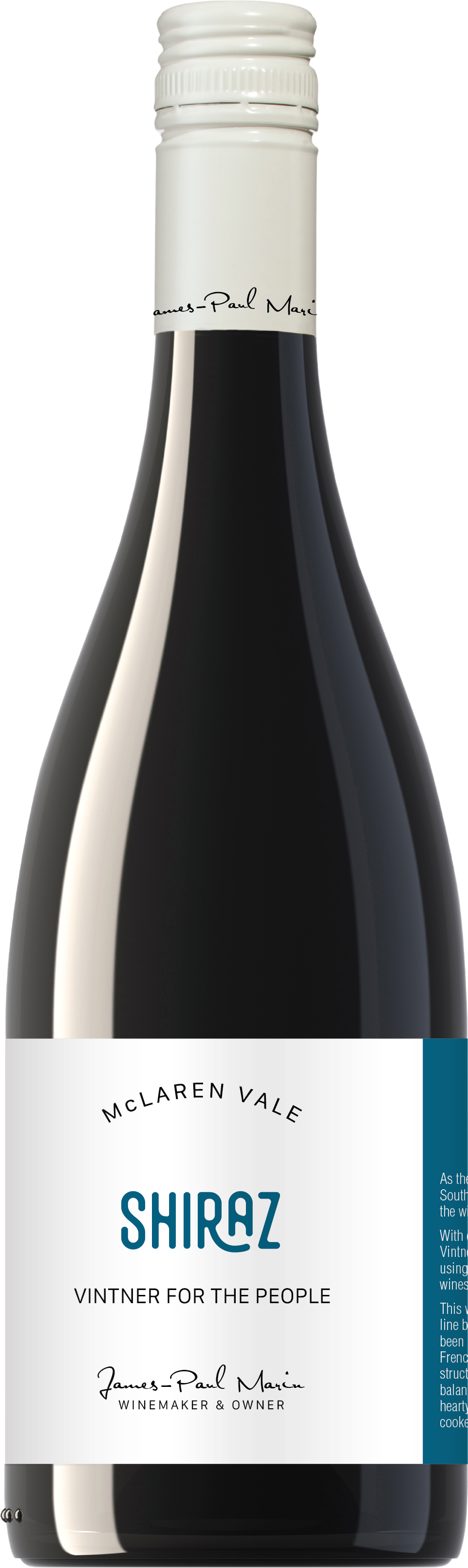 Wild Winds Vintner For The People Shiraz 2021 McLaren Vale